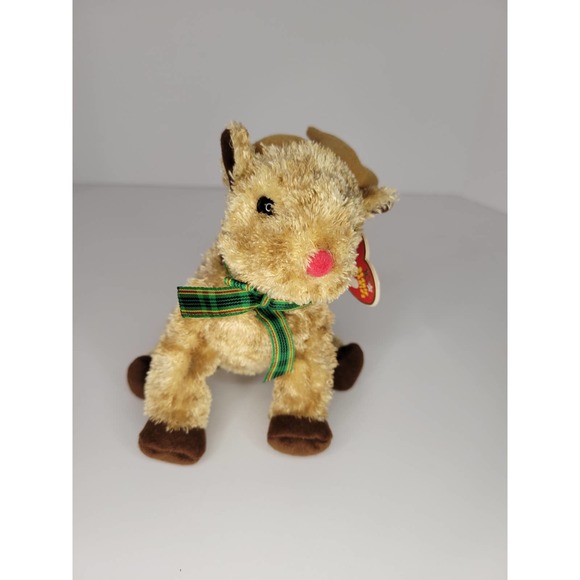 NWT Rudy the Reindeer Beanie Baby MINT - Picture 5 of 6
